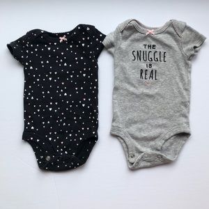 Carter’s Newborn Size Onesies
